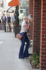 HILARY DUFF Out Shopping in Beverly Hills 02/29/2016