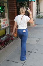 HILARY DUFF Out Shopping in Beverly Hills 02/29/2016