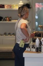 HILARY DUFF Out Shopping in Beverly Hills 02/29/2016