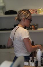 HILARY DUFF Out Shopping in Beverly Hills 02/29/2016