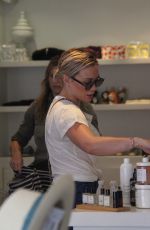HILARY DUFF Out Shopping in Beverly Hills 02/29/2016