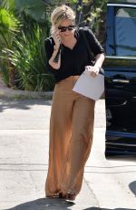 HILARY DUFF Out Shopping in Los Angeles 03/17/2016