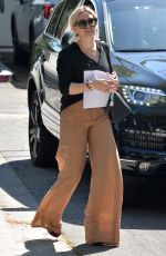 HILARY DUFF Out Shopping in Los Angeles 03/17/2016