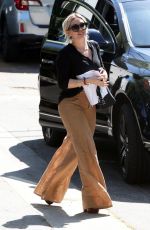 HILARY DUFF Out Shopping in Los Angeles 03/17/2016