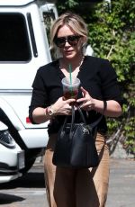 HILARY DUFF Out Shopping in Los Angeles 03/17/2016