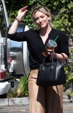 HILARY DUFF Out Shopping in Los Angeles 03/17/2016