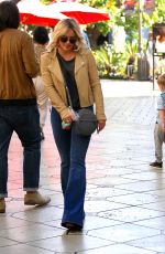 HILARY DUFF Shopping at The Grove in Los Angeles 03/22/2016