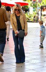 HILARY DUFF Shopping at The Grove in Los Angeles 03/22/2016