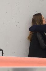 HILARY SWANK Arrives at JFK Airport in New York 03/21/2016