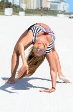 JENNIFER NICOLE LEE on the Beach in Miami 03/11/2016