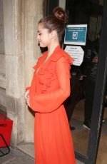 SELAN GOMEZ at Virgin Radio Station in Paris 03/10/2016