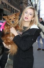 ILIZA SHLESINGER Arrives at Today Show in New York 03/07/2018