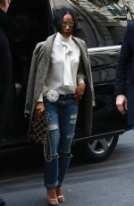JADA PINKETT SMITH Arrives at Hotel Bristol in Paris 03/08/2016