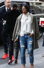 JADA PINKETT SMITH Arrives at Hotel Bristol in Paris 03/08/2016