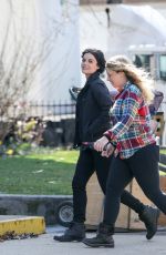 JAIMIE ALEXANDER on the Set of 