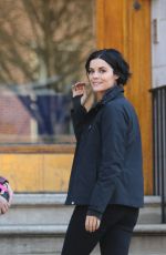 JAIMIE ALEXANDER on the Set of 