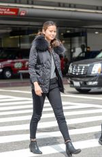 JAMIE CHUNG at Los Angeles International Airport 03/03/2016
