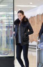 JAMIE CHUNG at Los Angeles International Airport 03/03/2016