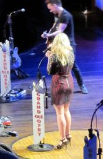 JAMIE LYNN SPEARS Performs at Grand Ole Opry in Nashville 03/15/2016