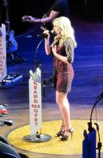 JAMIE LYNN SPEARS Performs at Grand Ole Opry in Nashville 03/15/2016