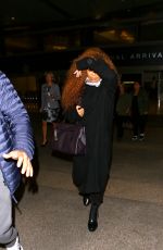 JANET JACKSON at LAX Airport in Los Angeles 03/09/2016