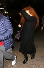 JANET JACKSON at LAX Airport in Los Angeles 03/09/2016