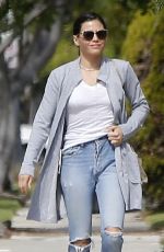 JENNA DEWAN in Ripped Jeans Out in Los Angeles 03/11/2016