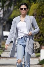 JENNA DEWAN in Ripped Jeans Out in Los Angeles 03/11/2016