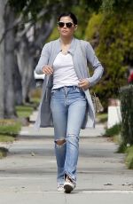 JENNA DEWAN in Ripped Jeans Out in Los Angeles 03/11/2016