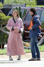 JENNFER GARNER on the Set of 