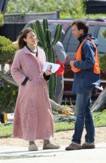 JENNFER GARNER on the Set of 