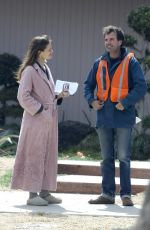 JENNFER GARNER on the Set of 