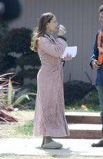 JENNFER GARNER on the Set of 