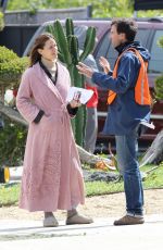 JENNFER GARNER on the Set of 