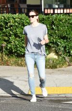 JENNIFER GARNER at a Charity Marathon in Brentwood 03/06/2016
