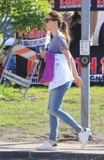 JENNIFER GARNER at a Charity Marathon in Brentwood 03/06/2016