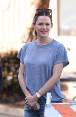 JENNIFER GARNER at a Charity Marathon in Brentwood 03/06/2016