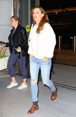 JENNIFER GARNER in Ripped Jeans Out in New York 003/17/2016