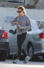 JENNIFER GARNER in Tight Out in Los Angeles 03/26/2016