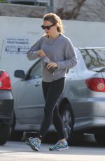JENNIFER GARNER in Tight Out in Los Angeles 03/26/2016