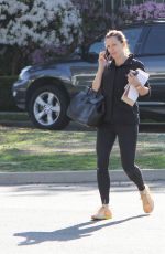 JENNIFER GARNER in Tights Out in Brentwood 03/22/2015