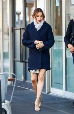 JENNIFER GARNER Leaves a Breakfast Coffee Shop in Manhattan 03/16/2016
