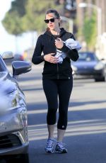 JENNIFER GARNER Leaves a Gym in Los Angeles 03/29/2016