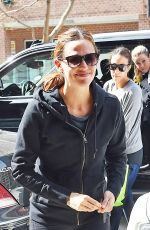 JENNIFER GARNER Leaves a Gym in New York 03/16/2016
