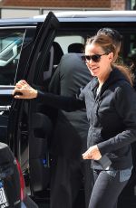 JENNIFER GARNER Leaves a Gym in New York 03/16/2016
