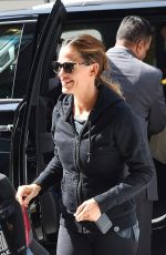 JENNIFER GARNER Leaves a Gym in New York 03/16/2016