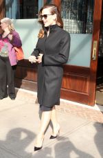 JENNIFER GARNER Leaves Her Hotel in New York 03/16/2016