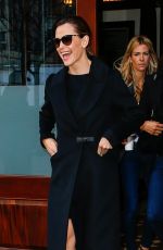 JENNIFER GARNER Leaves Her Hotel in New York 03/17/2016