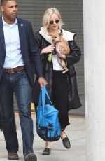 JENNIFER LAWRENCE Arrives at JFK Airport in New York 03/20/2016