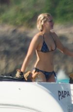 JENNIFER LAWRENCE in Bikini on the Boat in Caribbean 03/04/2016